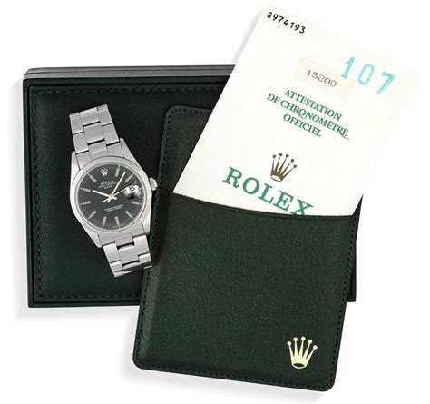 Scatola rolex originale a orologi da polso .